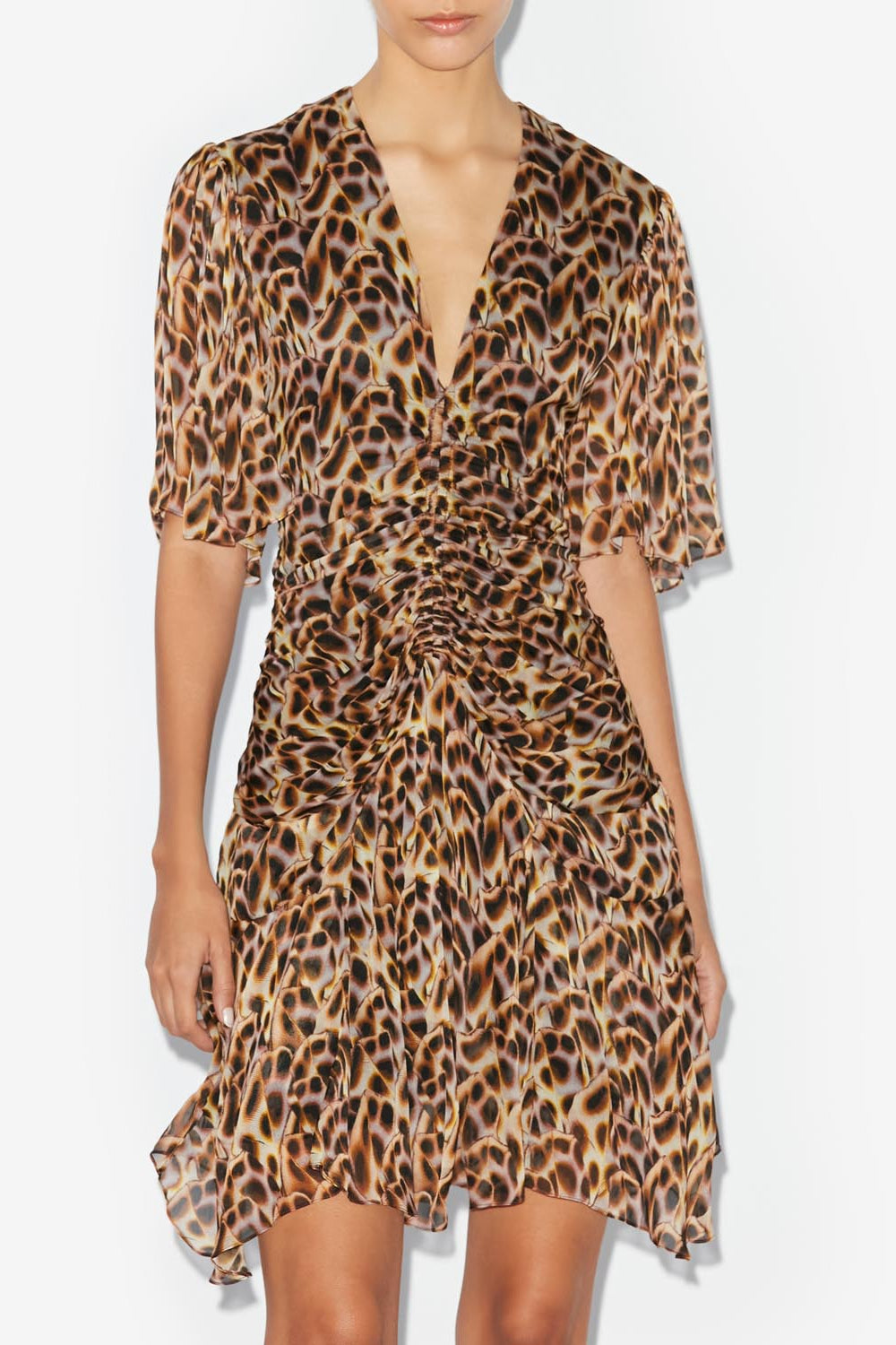 Vestido vivienne - Ochre - Woman - 4