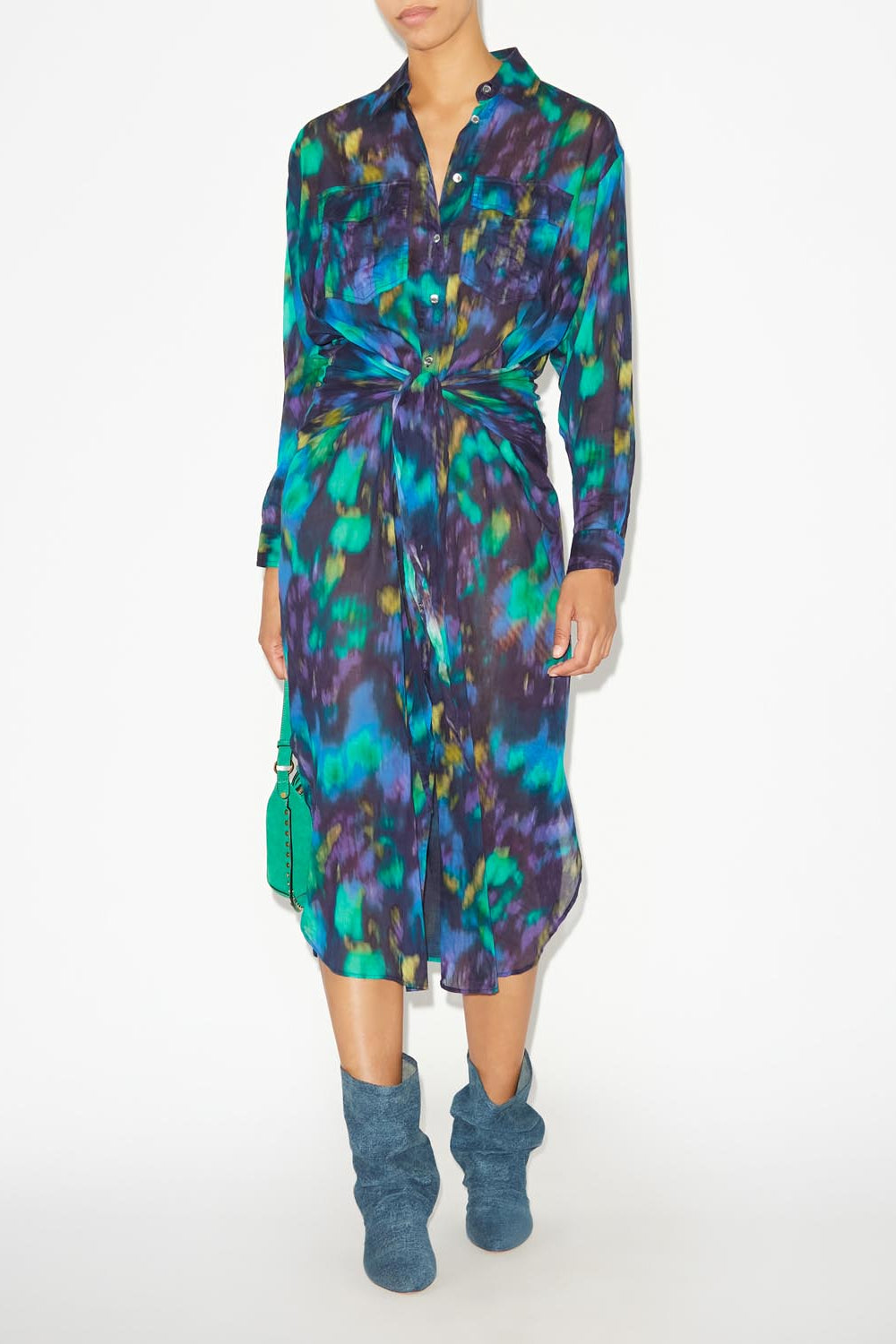 Nesly 드레스 - Blue-green - Woman - 2