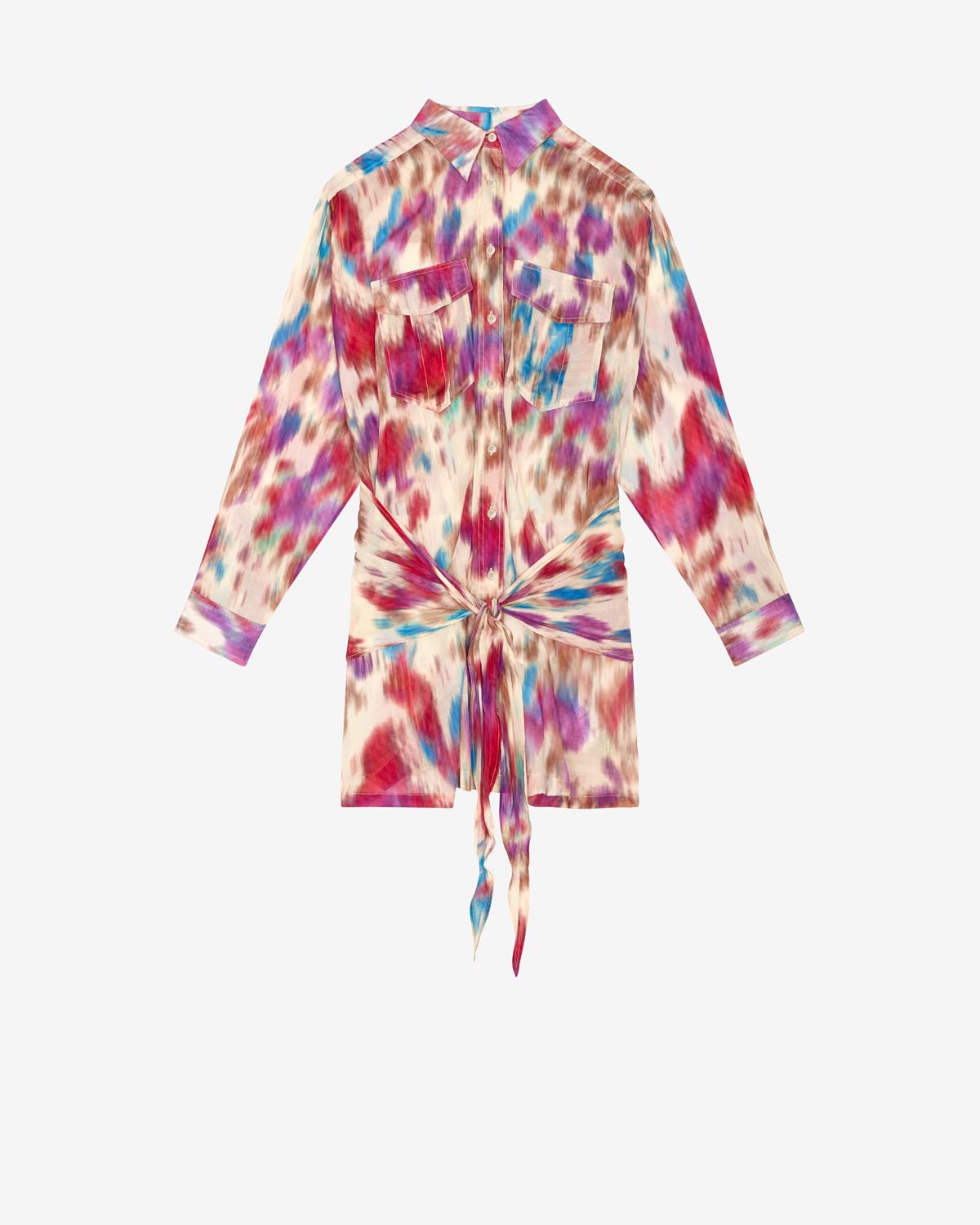 Nueva dress - Beige-raspberry - Woman - 5