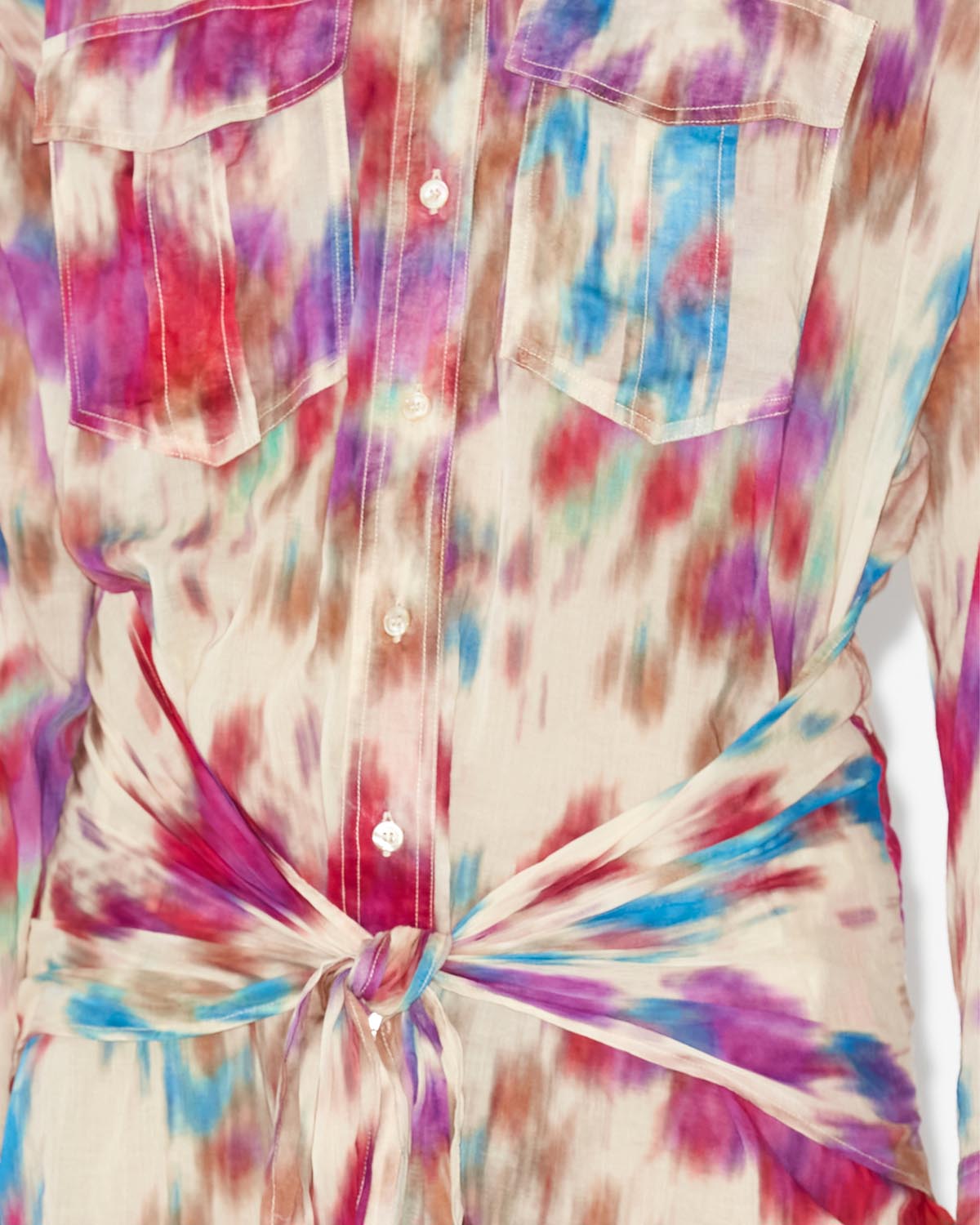 Nueva dress - Beige-raspberry - Woman - 2