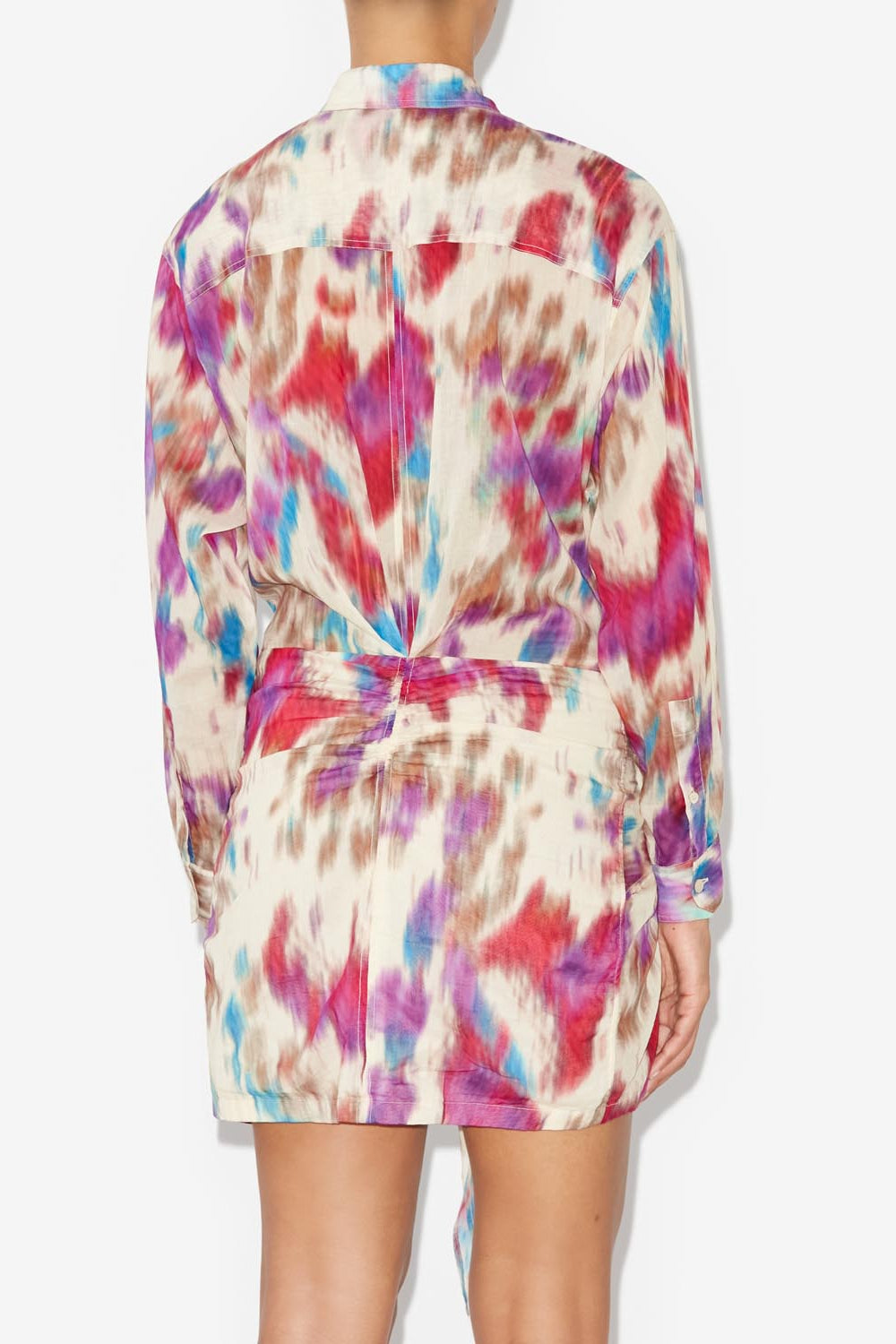 Nueva abito - Beige-raspberry - Woman - 5