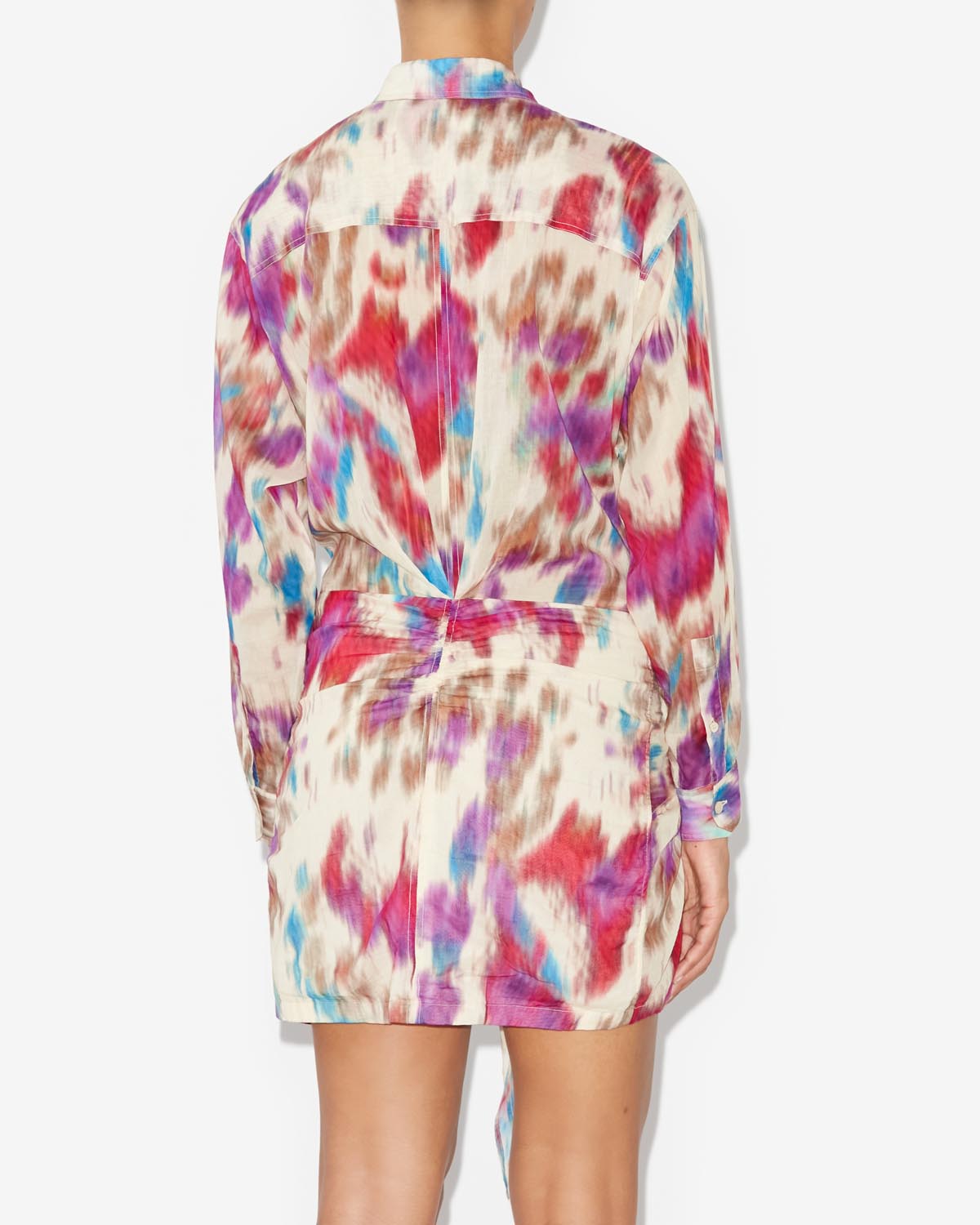 Nueva dress - Beige-raspberry - Woman - 4