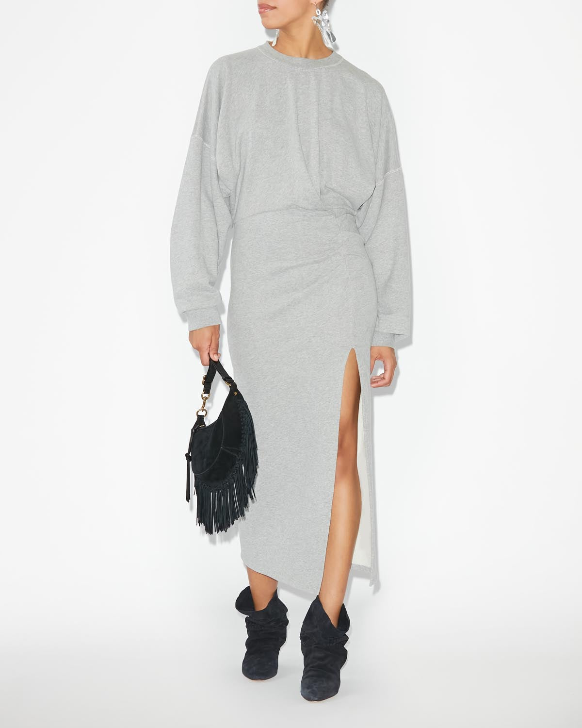 Robe salomon - Gris - Woman - 1