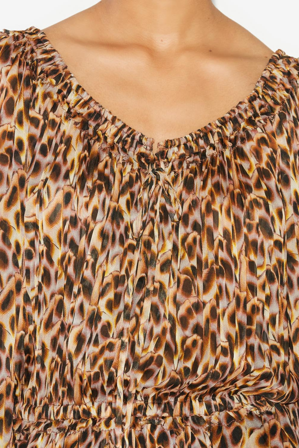 Volga ドレス - Ochre - Woman - 3