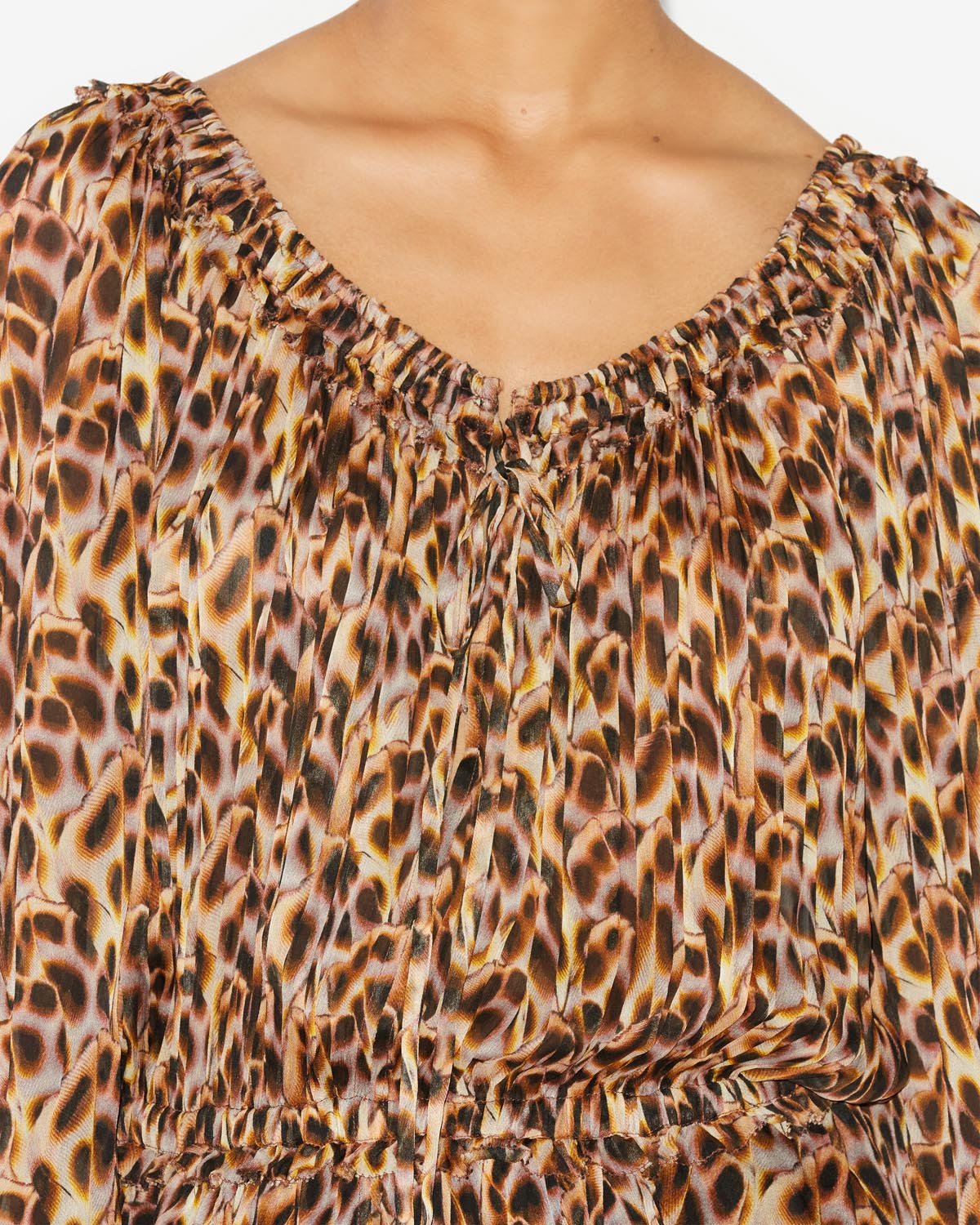 Volga 드레스 - Ochre - Woman - 2