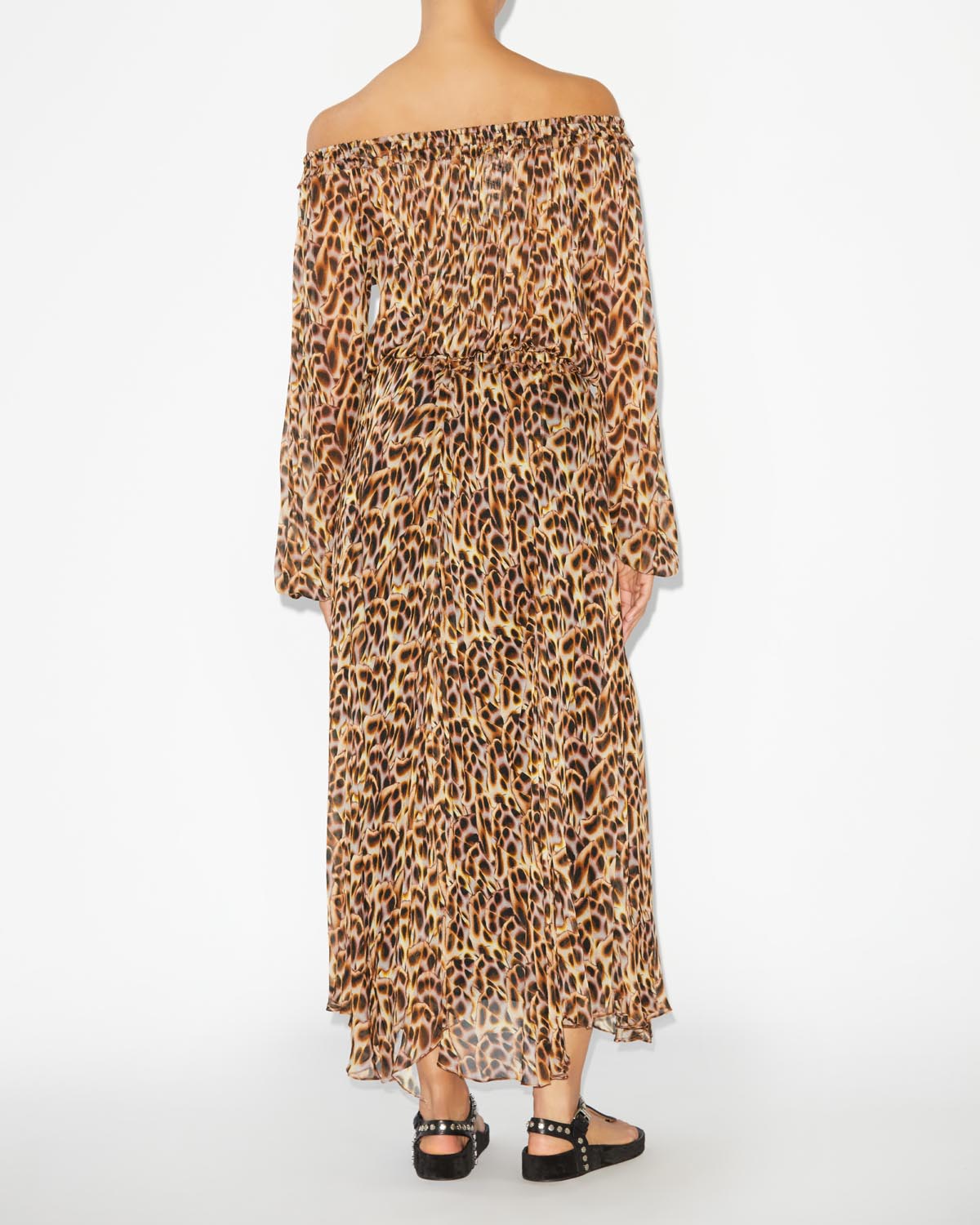 Volga 드레스 - Ochre - Woman - 3