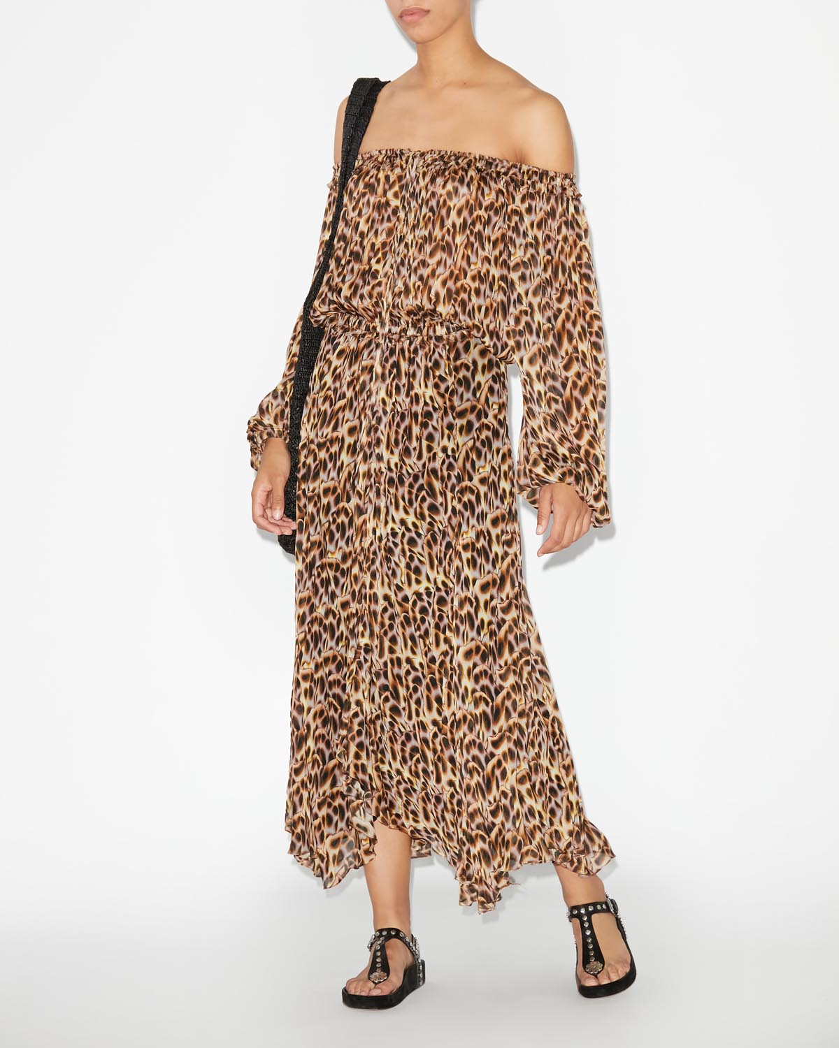 Volga 드레스 - Ochre - Woman - 1