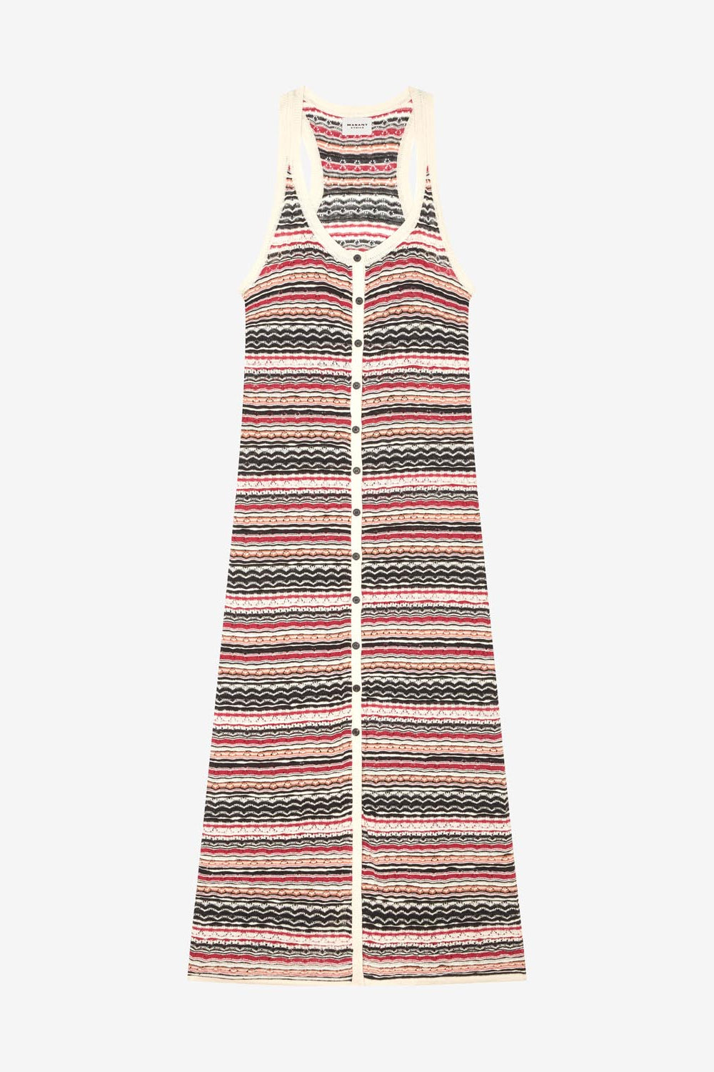 Haroya long sleevless dress - Frambuesa - Woman - 1