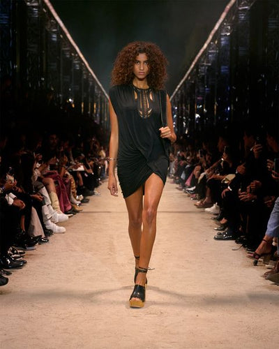 Abito corto in jersey zelmira - Nero - Woman - 6