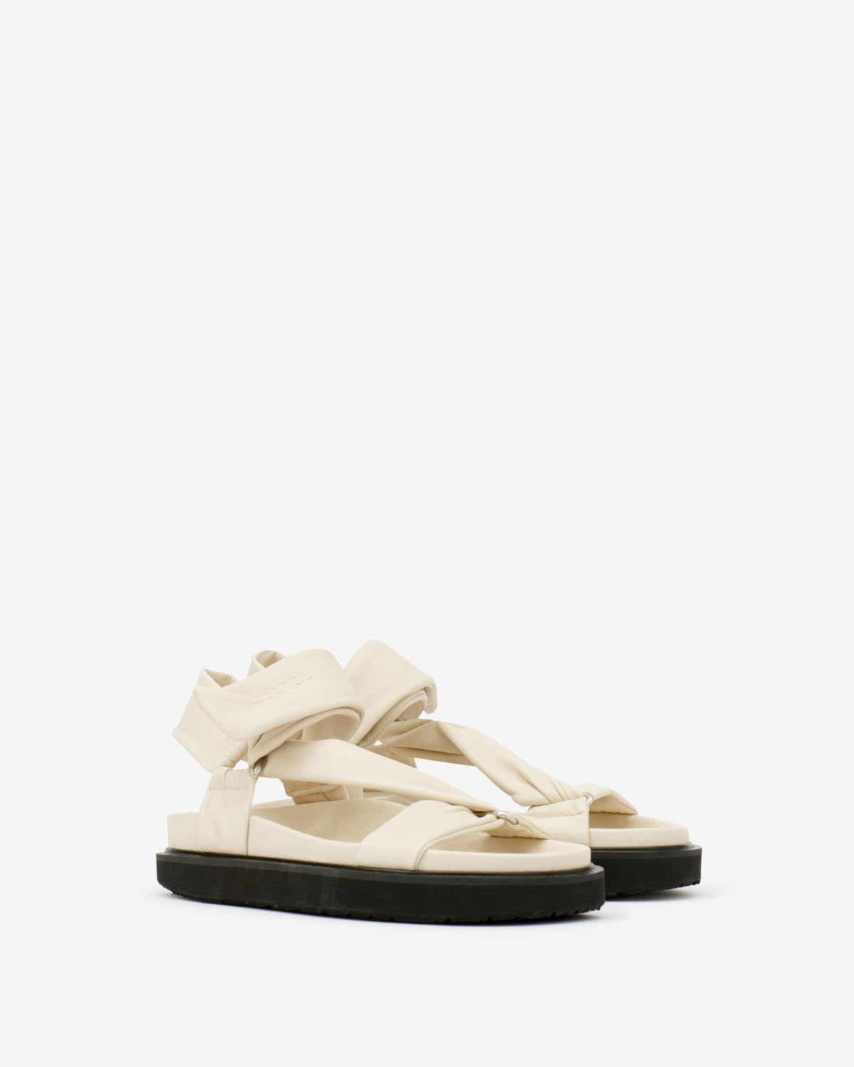 Sandalias de piel altas naori - Blanco - Woman - 5