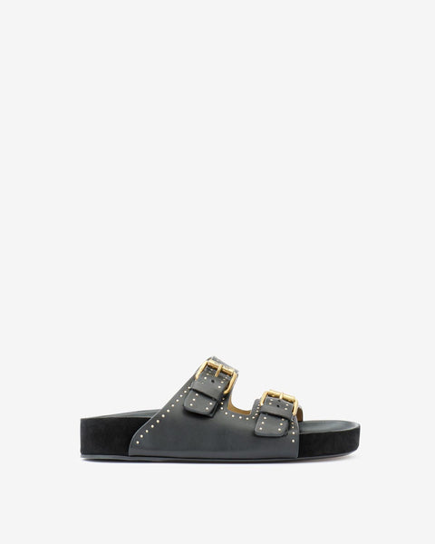 LENNYO SANDALS Woman black | ISABEL MARANT Official online store LENNYO SANDALS Woman black | ISABEL MARANT Official online store