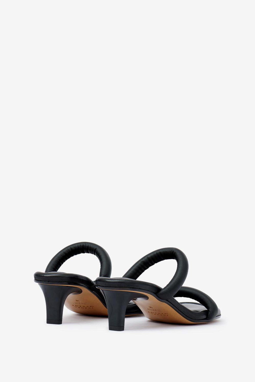 Sandalias de piel roreen - Negro - Woman - 2