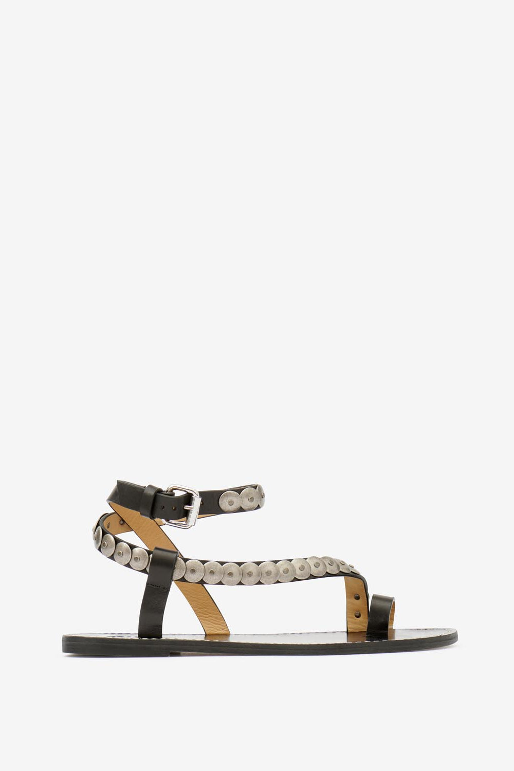 Melte sandali con borchie - Nero - Woman - 1