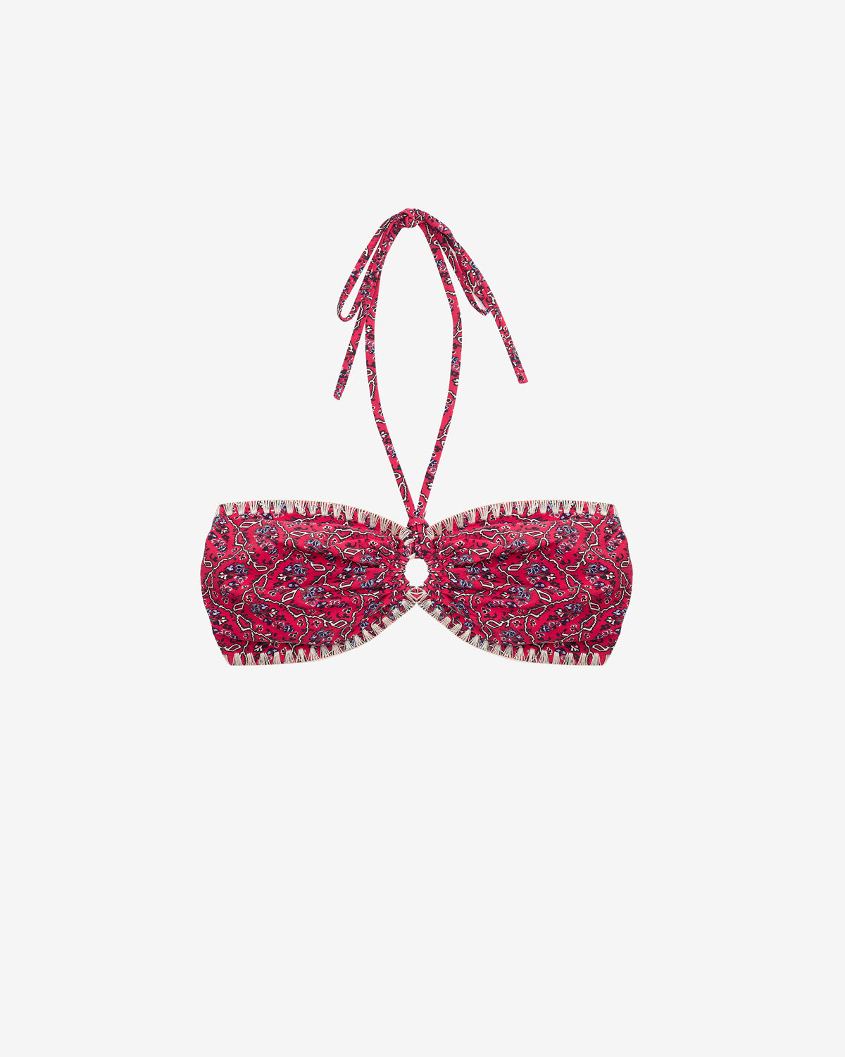 Bikini-top mit print starnea - Cranberry - Woman - 1