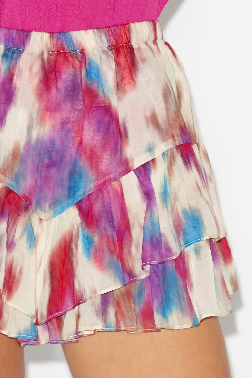 Pantalón corto jocadia - Beige-raspberry - Woman - 3