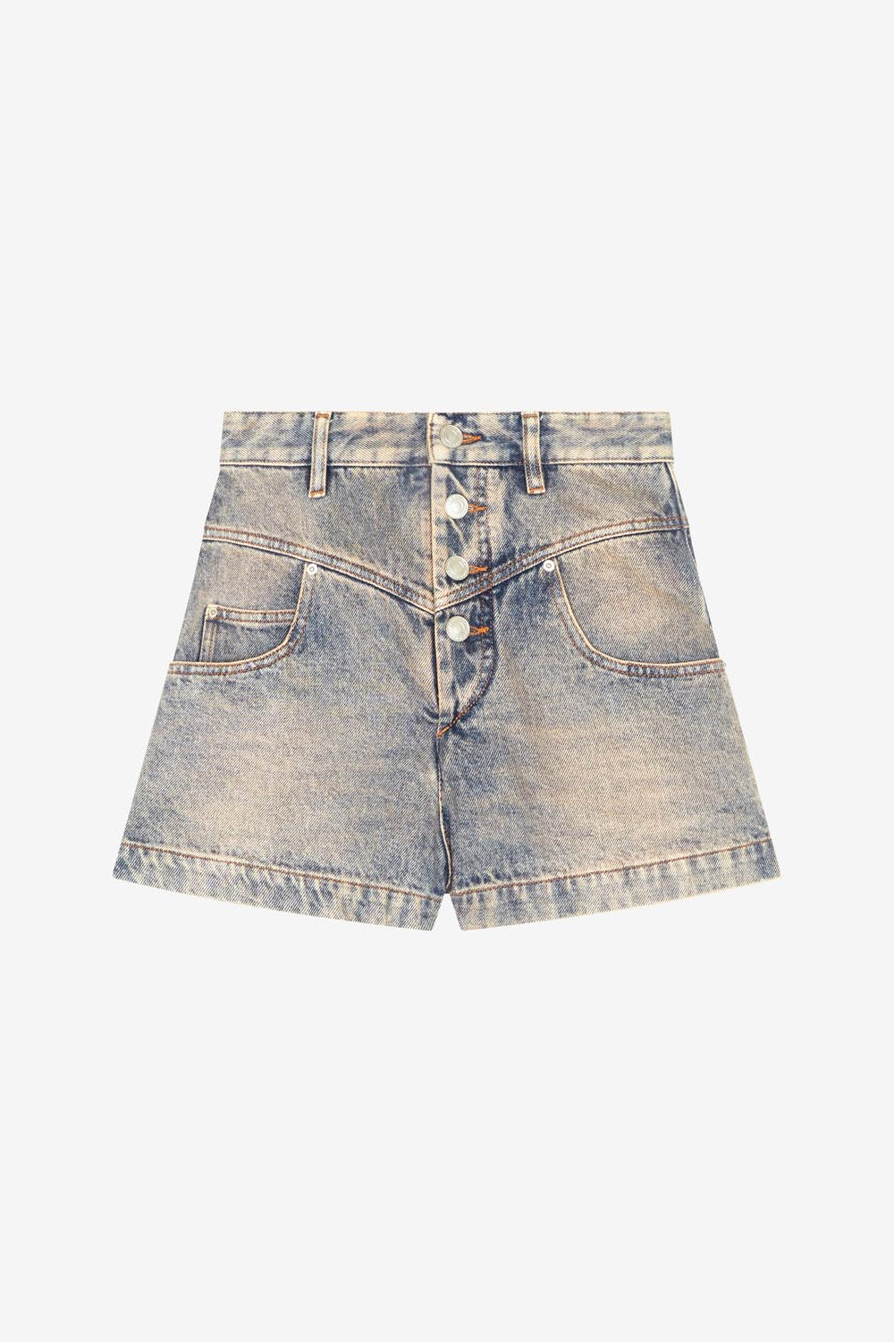 Pantalones cortos jovany - Pinkish blue - Woman - 1