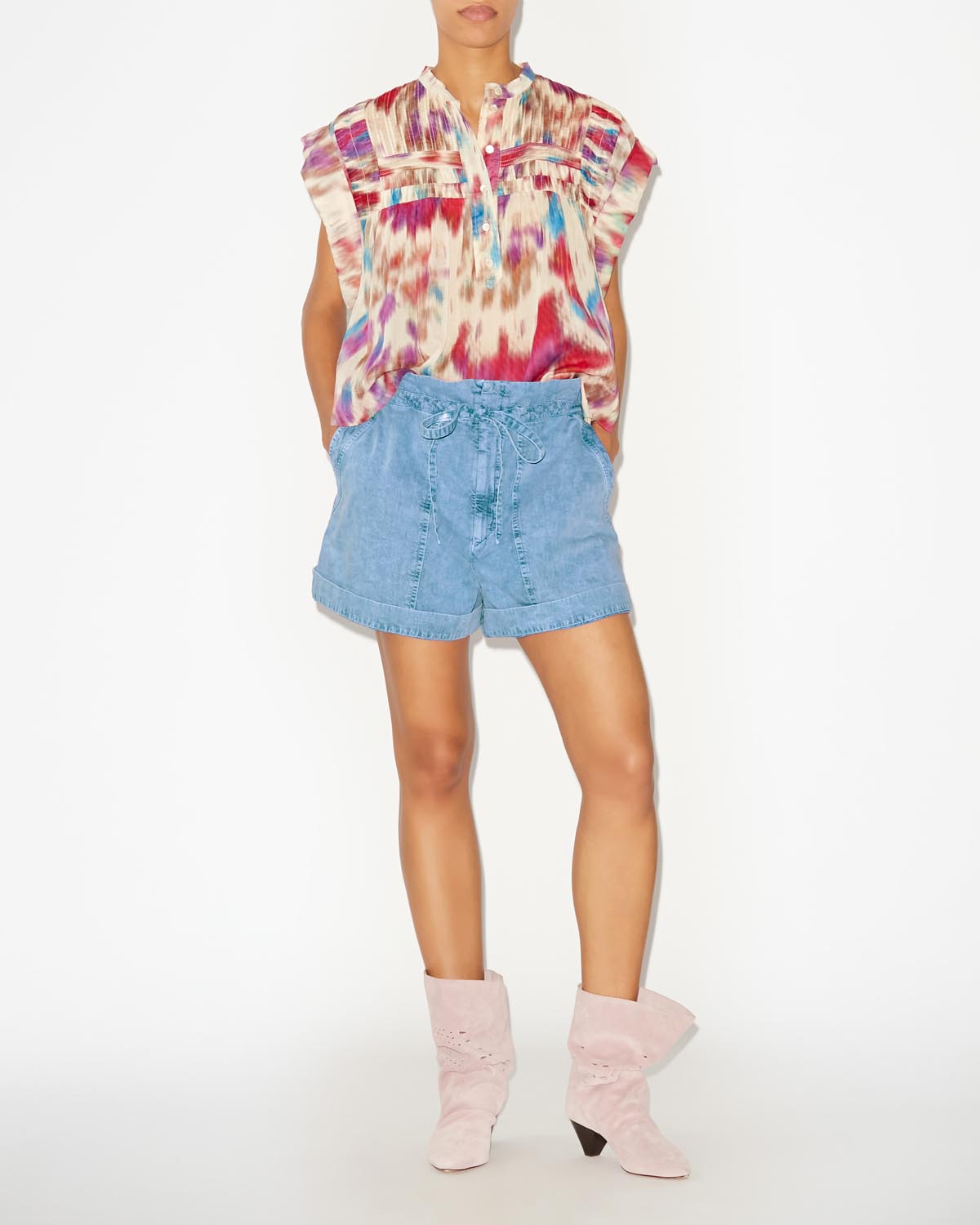 Ipolyte denim shorts - Blau - Woman - 1