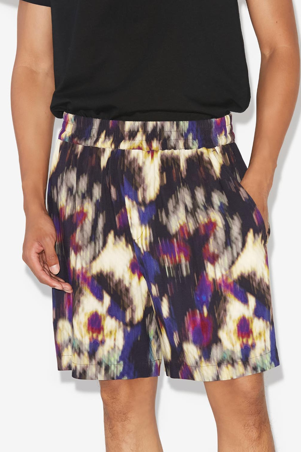 Vataya shorts - Ochre-black - Man - 4