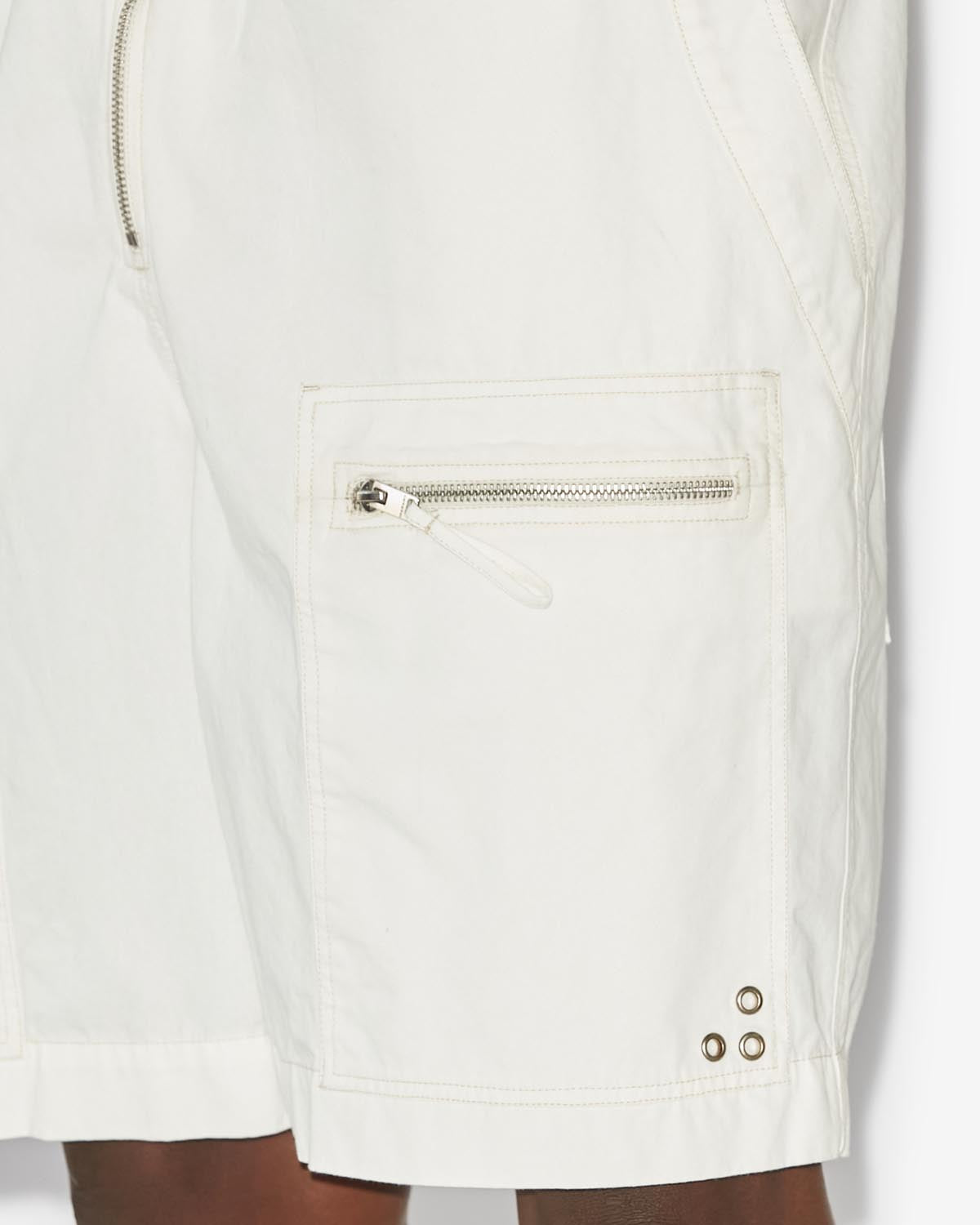 Nahlan shorts - Ecru - Man - 2