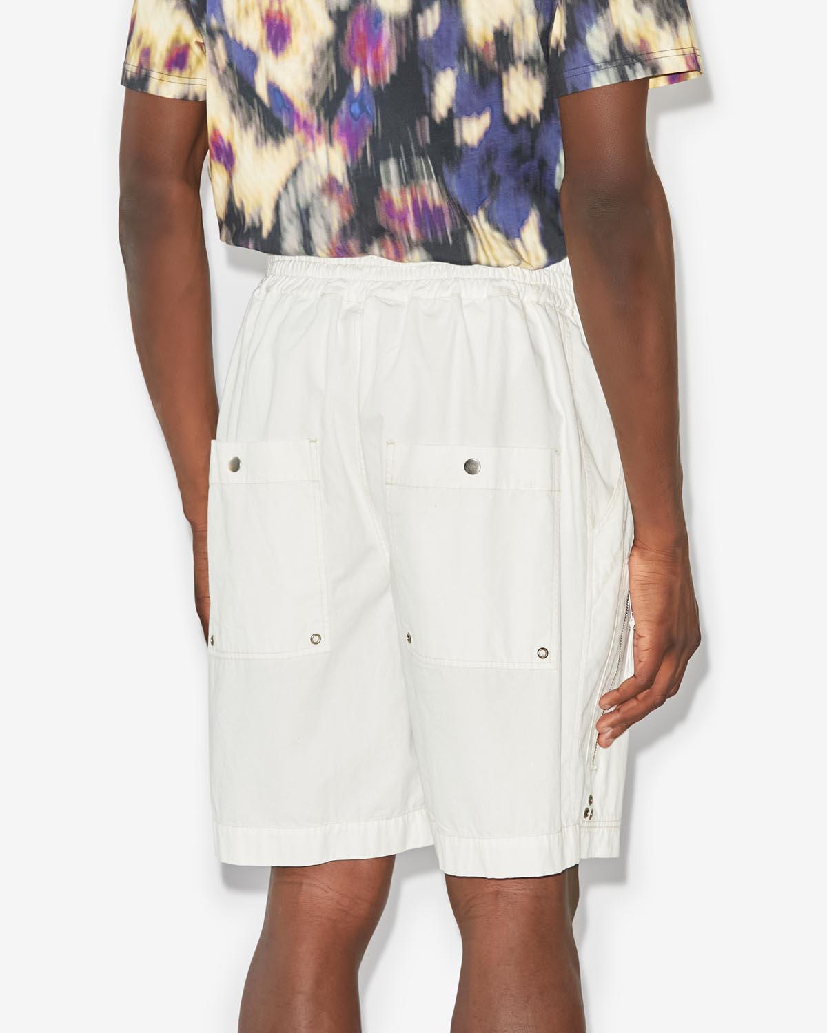 Nahlan shorts - Ecru - Man - 4