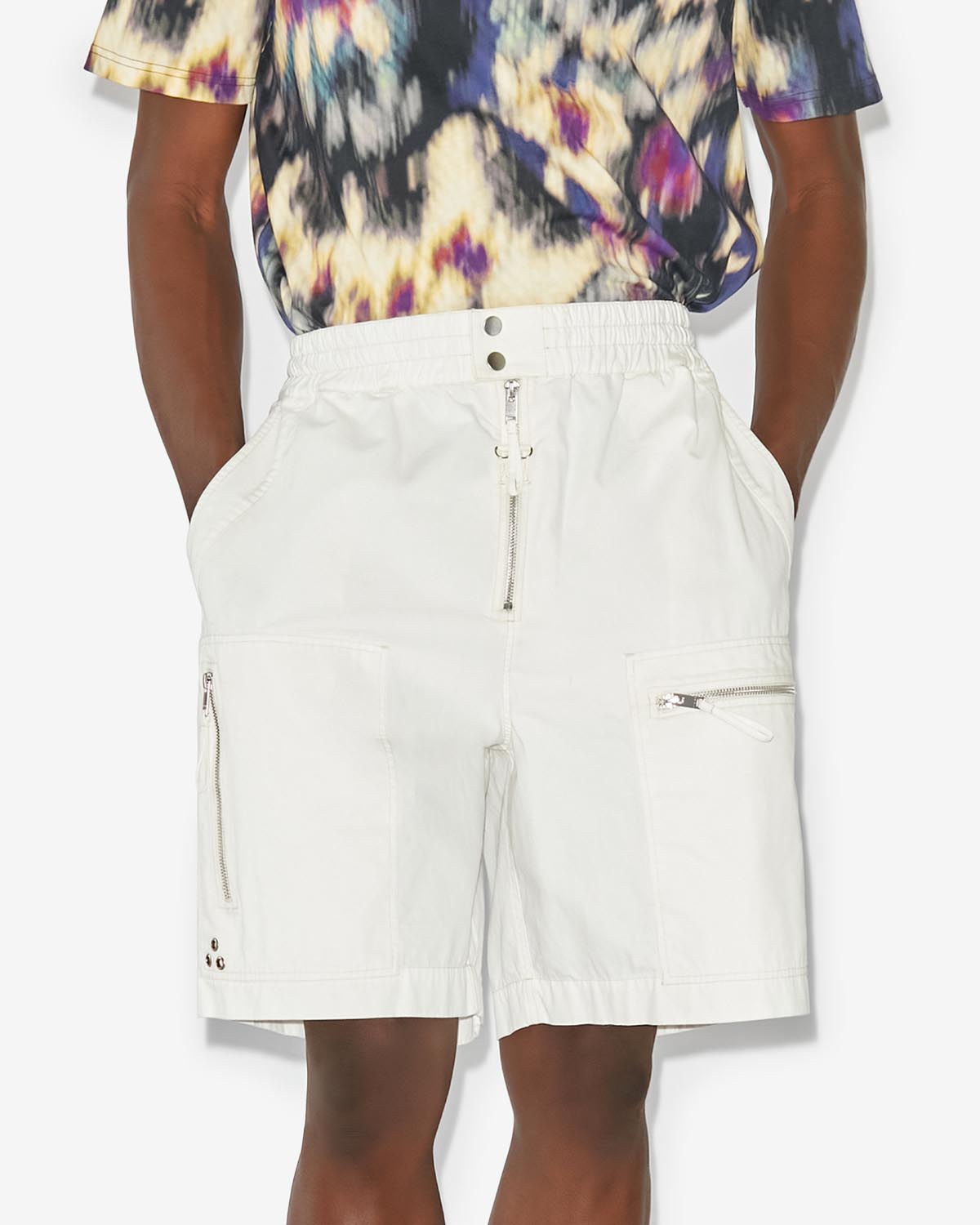 Nahlan shorts - Ecru - Man - 3