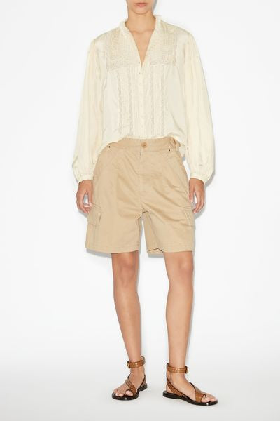 Pantalón corto lisette - Beige - Woman - 2