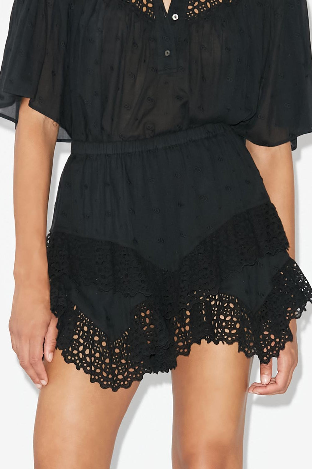 Short sukira - Noir - Woman - 4