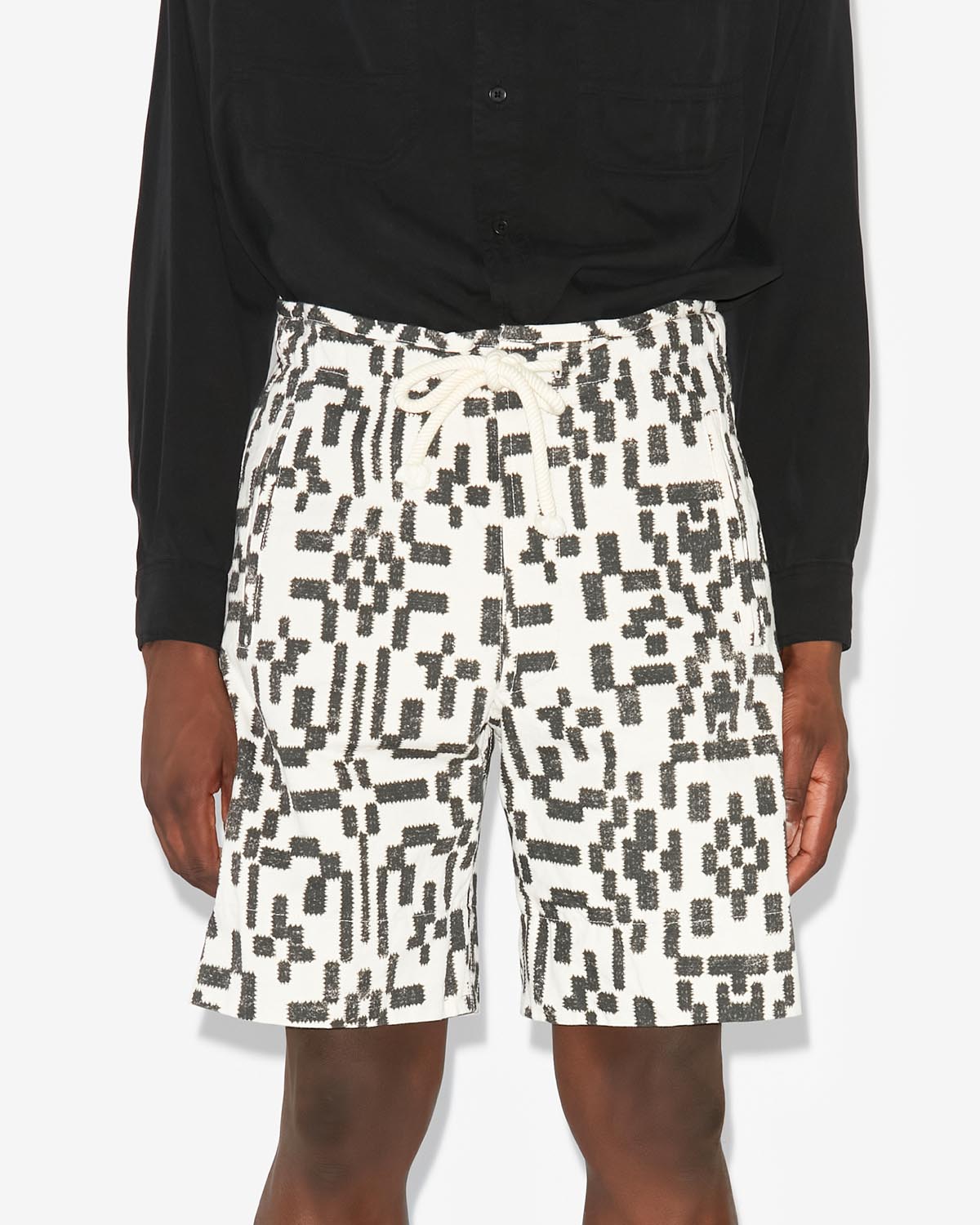 Pelian shorts - Black - Man - 3