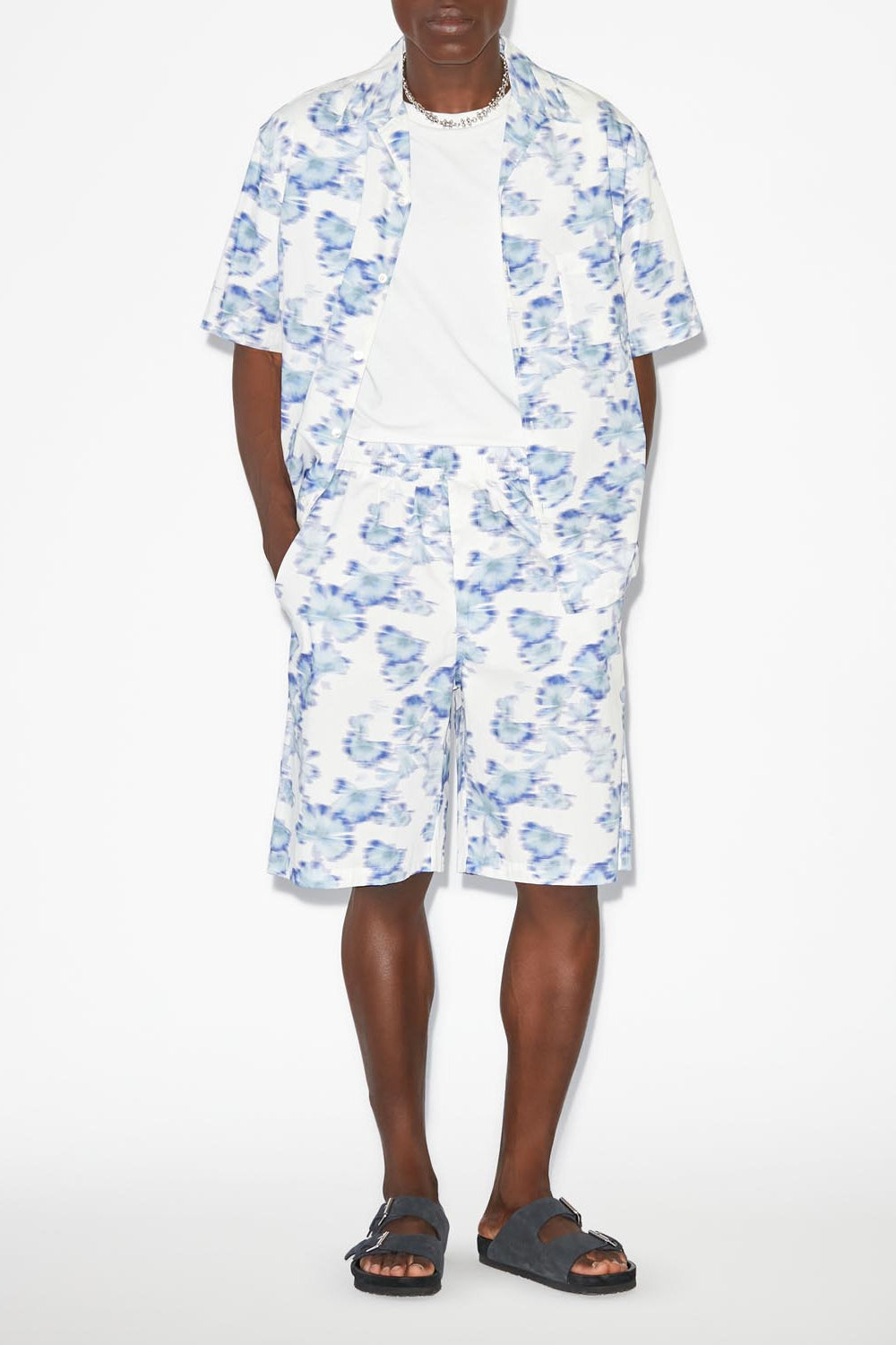 Layan shorts - Light blue - Man - 2