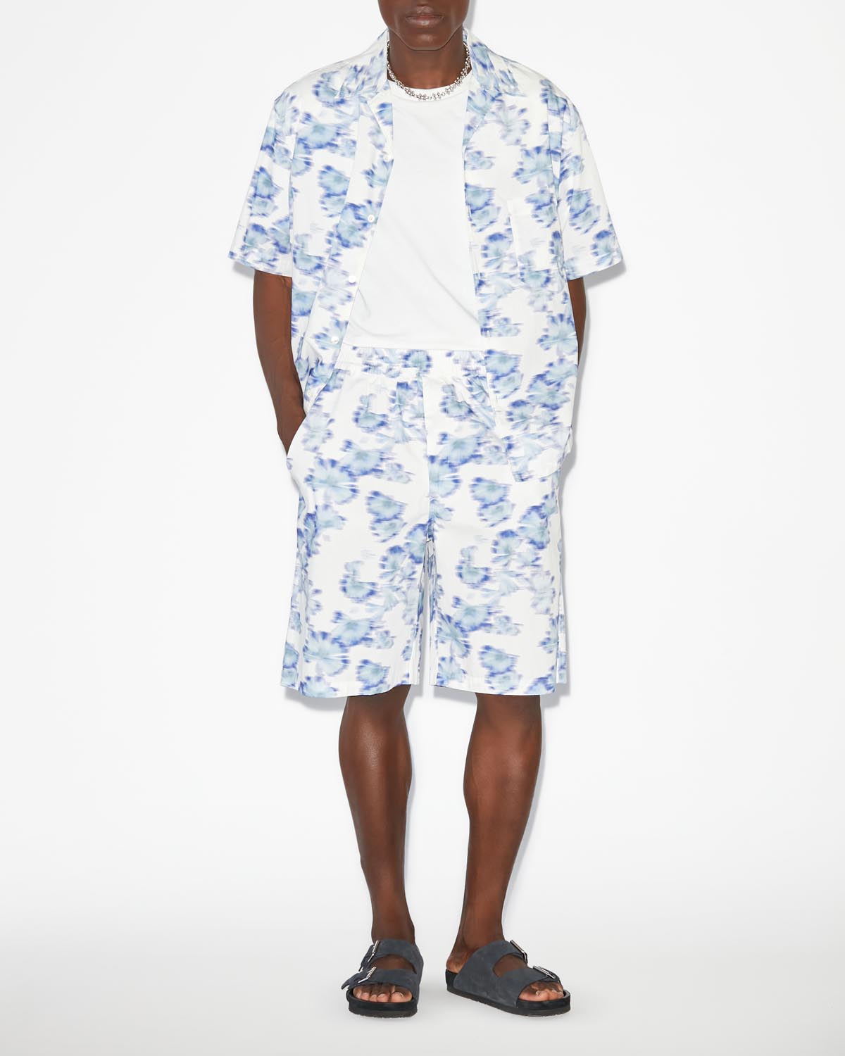 Layan shorts - Light blue - Man - 1