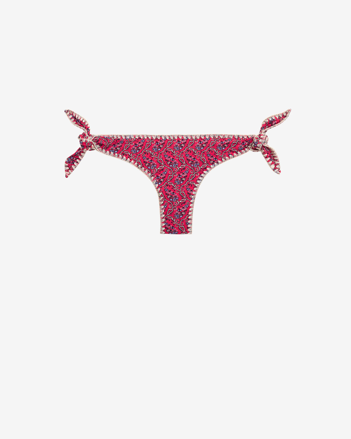 Bikini-unterteil mit print sukie - Cranberry - Woman - 1