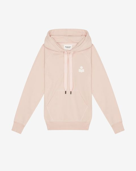 Malibu sweatshirt Woman Pearl rose-ecru 3