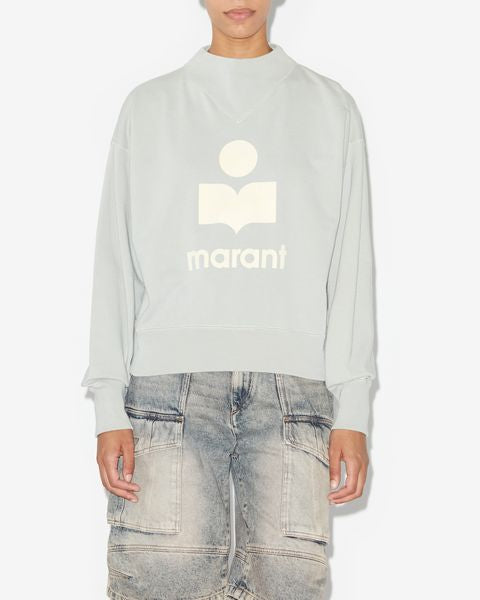 ISABEL MARANT MOBY SWEATSHIRT エクリュ　36 MOBY SWEATSHIRT Woman Ecru/Camel | ISABEL MARANT Official