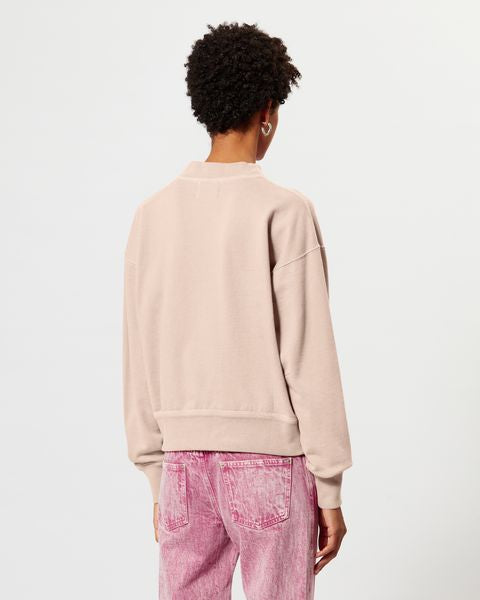 Moby sweatshirt Woman Pearl rose-ecru 9