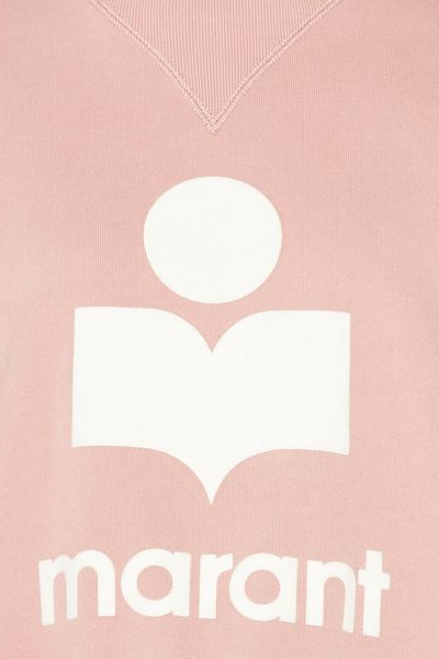 Sudadera moby con logotipo - Light pink - Woman - 2