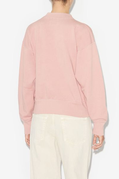 Sudadera moby con logotipo - Light pink - Woman - 4