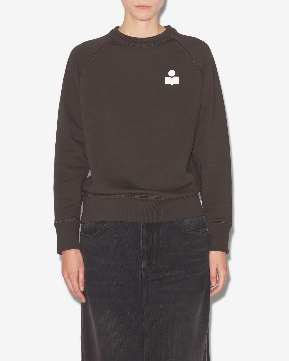 Milla ロゴ スウェットシャツ - Faded black-ecru - Woman - 3