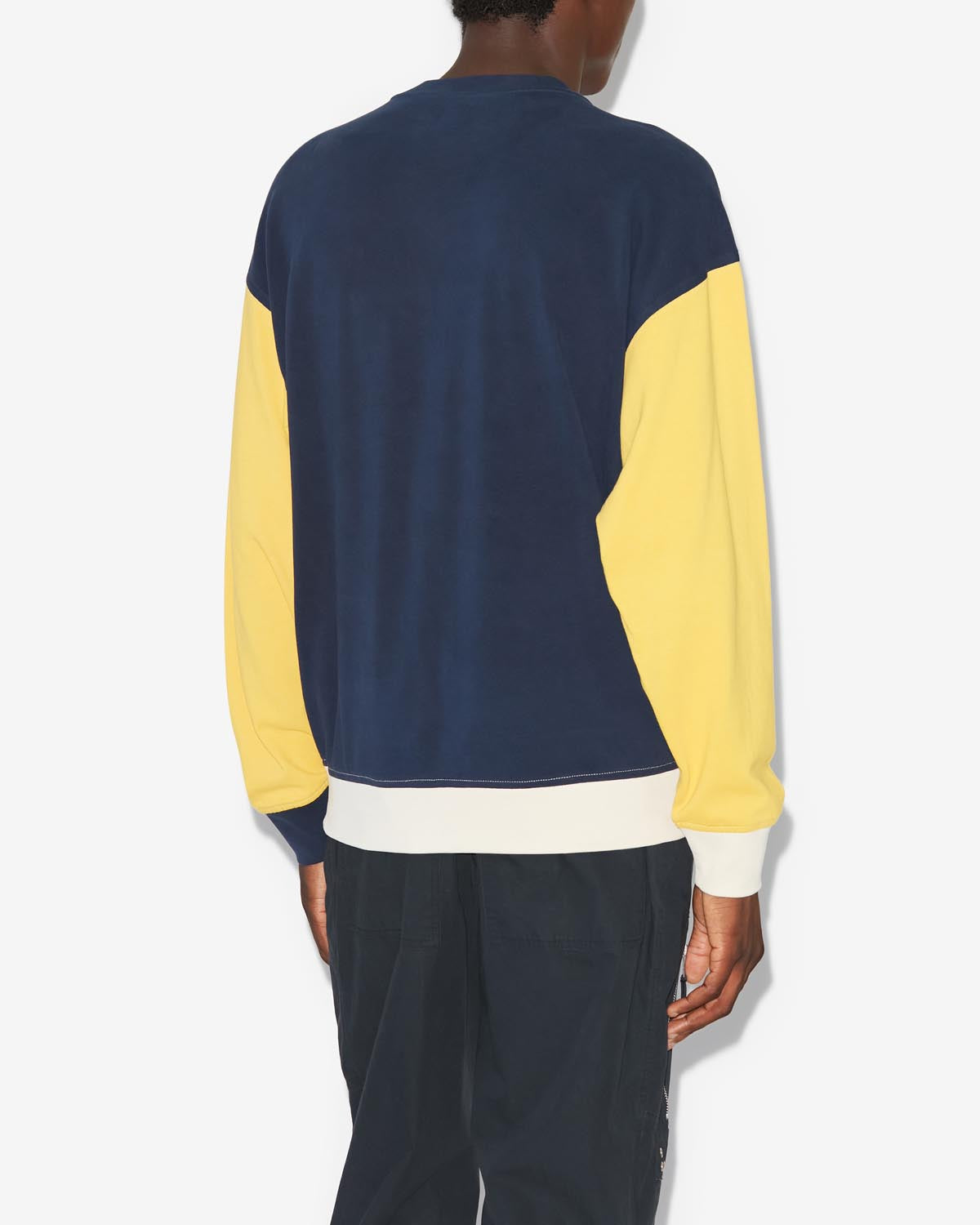 Sweatshirt aftone Man Jaune 4