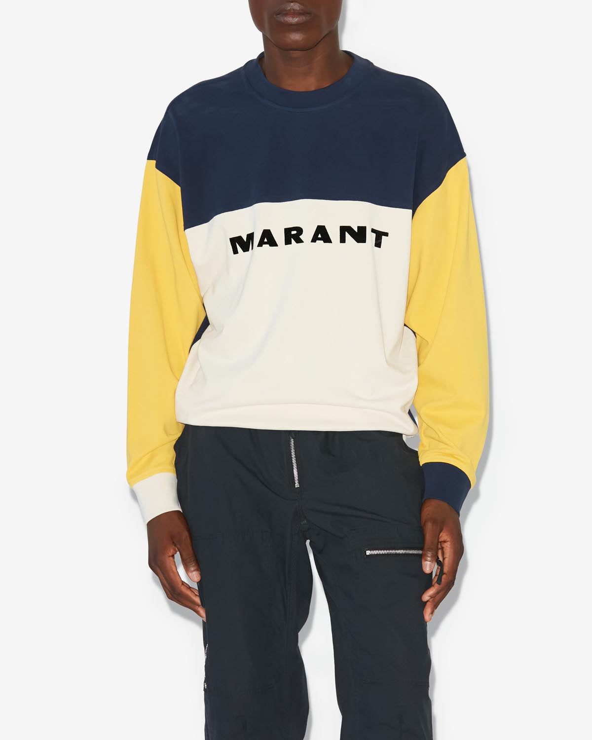 Sweatshirt aftone - Jaune - Man - 3