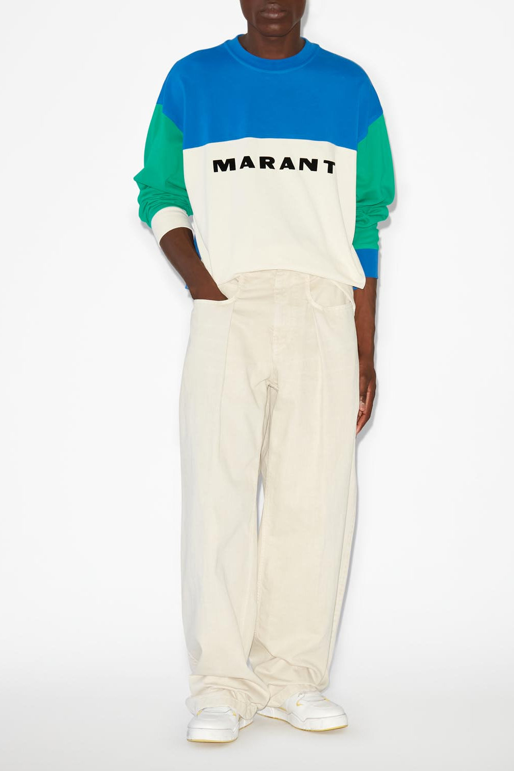 Sweatshirt aftone - Vert émeraude - Man - 2