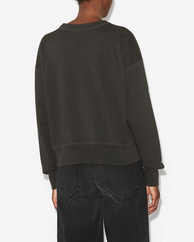 Shad 로고 스웻셔츠 - 검정으로 씻어낸 - Woman - 16