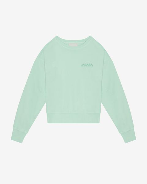 Shad sweatshirt Woman Sea green 1
