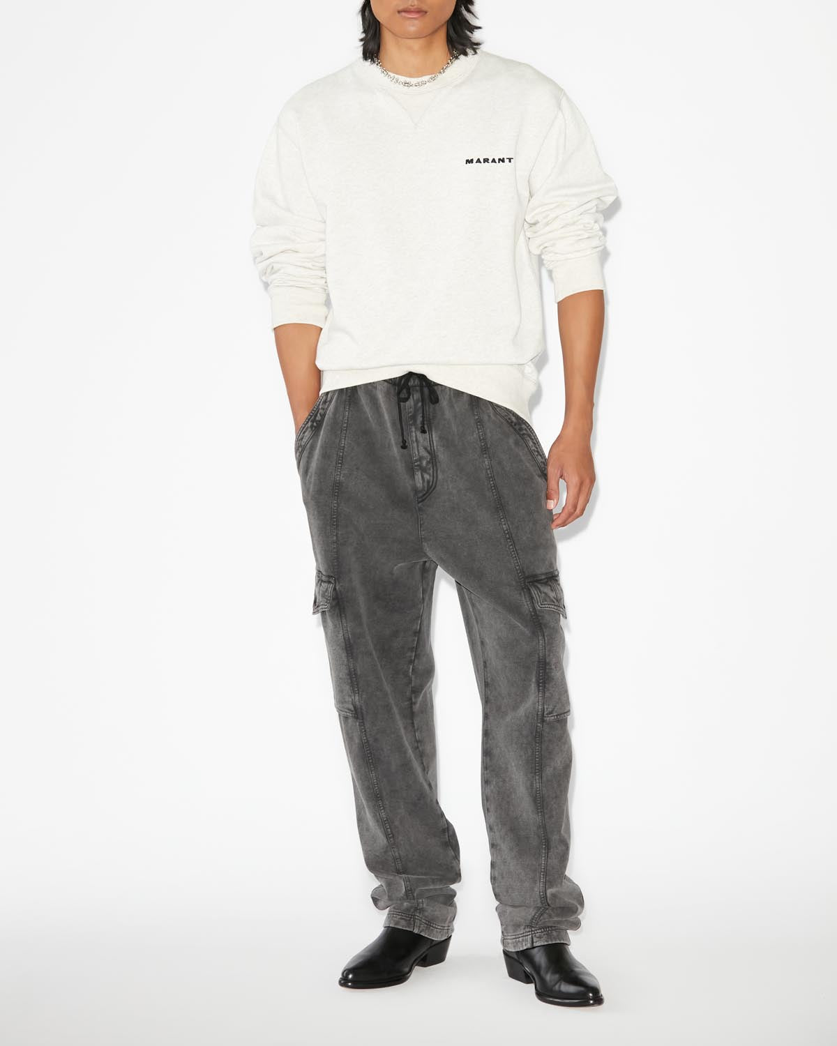 Sweatshirt mikis - Écru - Man - 1