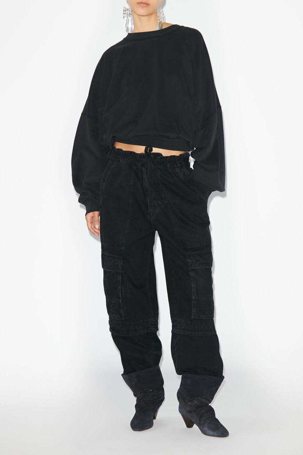 Sweatshirt sheila - Noir - Woman - 2