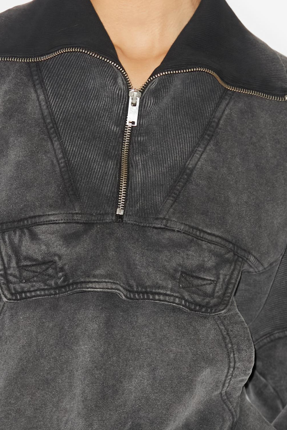 Sudadera phenix - Negro lavado - Woman - 3