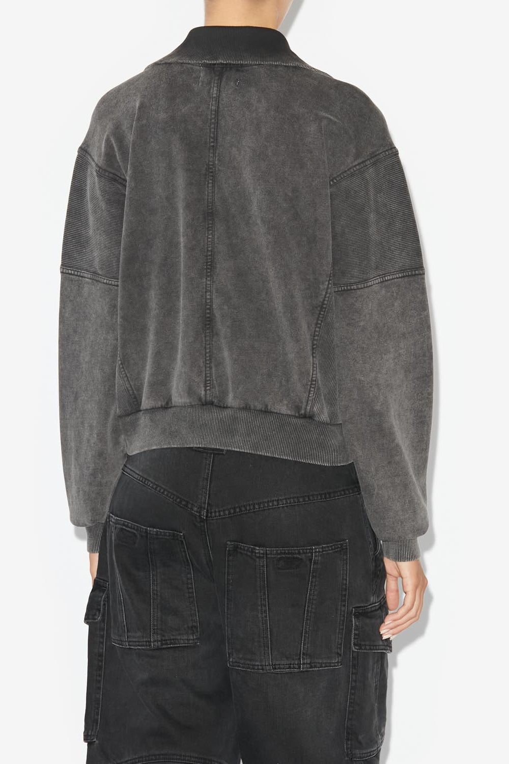 Sudadera phenix - Negro lavado - Woman - 5