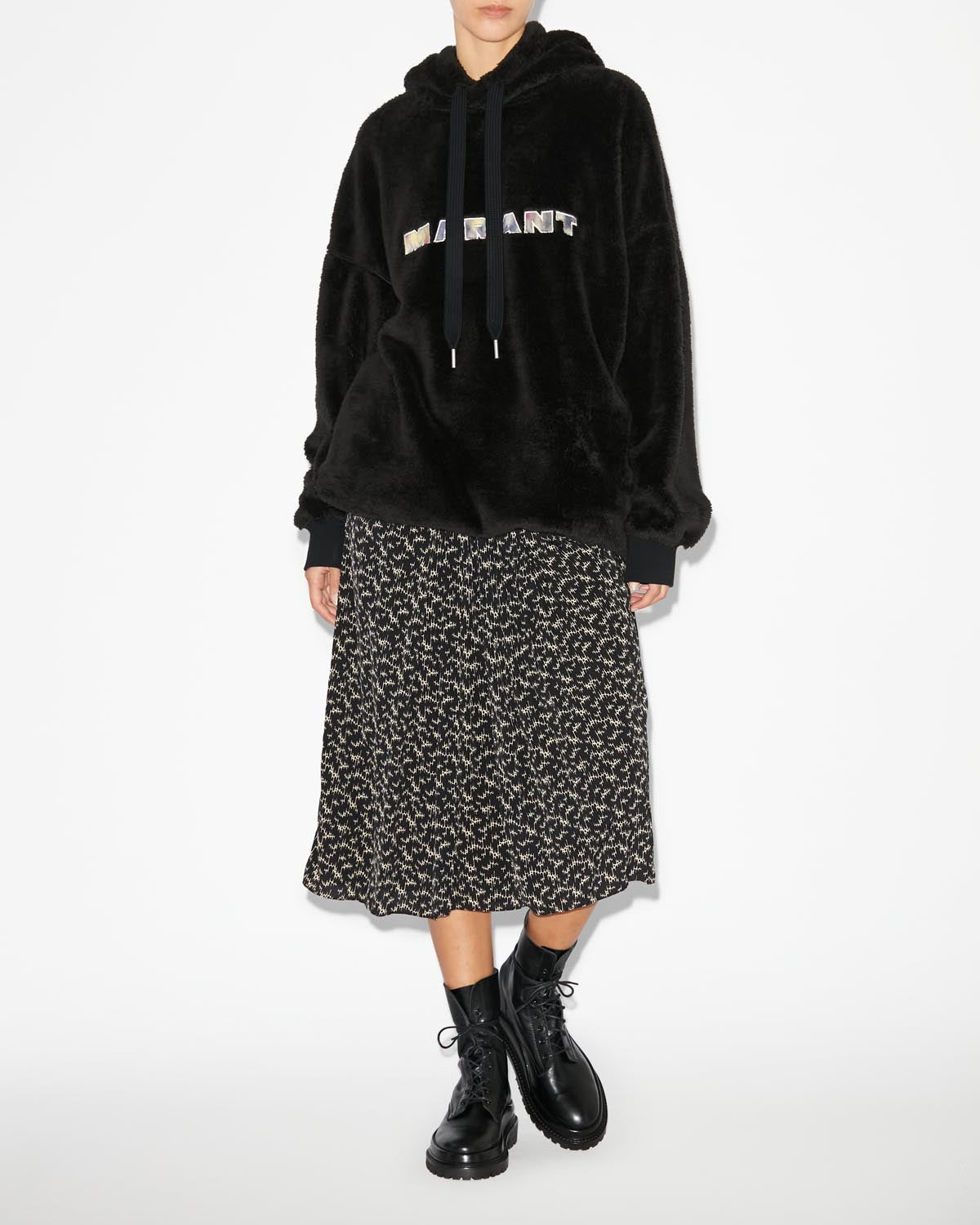 Martia sweatshirt - Black - Woman - 1