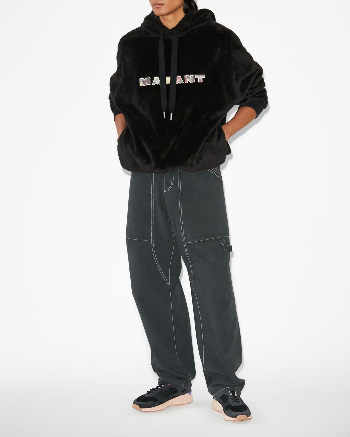 Ulysse logo sweatshirt - Negro - Man - 1