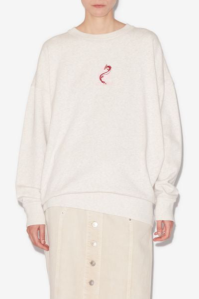 Sweatshirt mindyo - Écru - Woman - 4