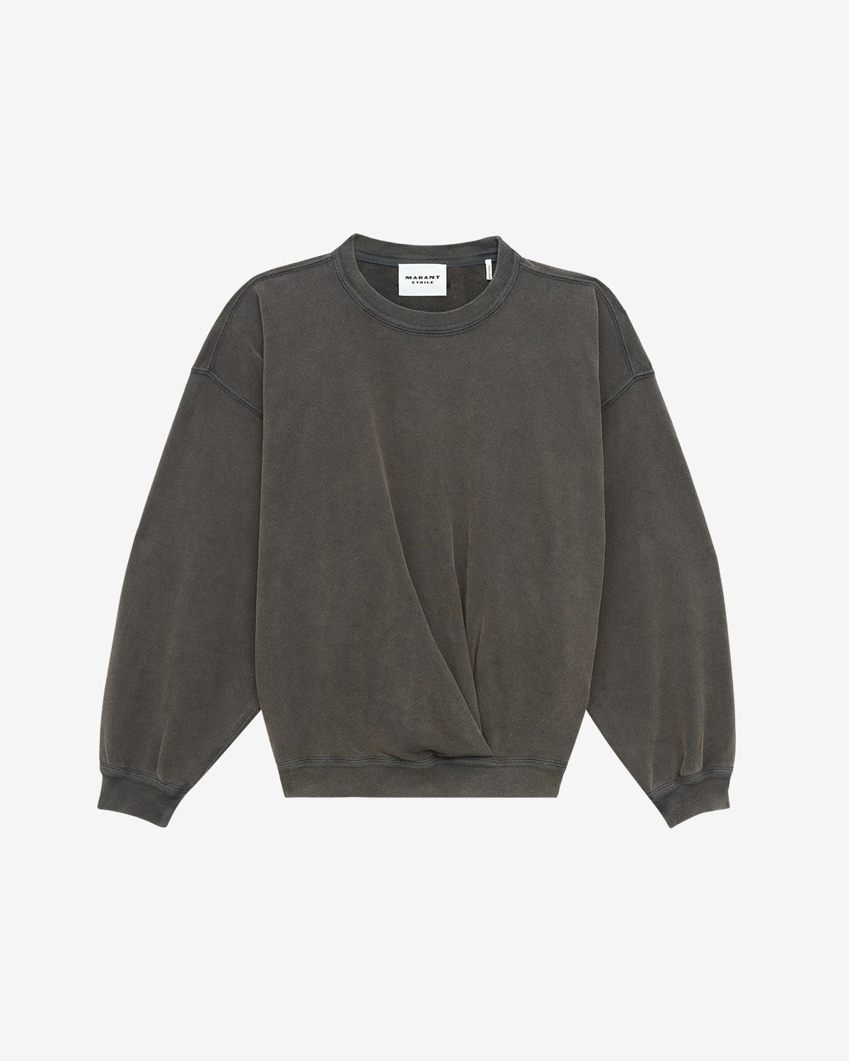 Sweatshirt sauria Woman Schwarz gewaschen 1